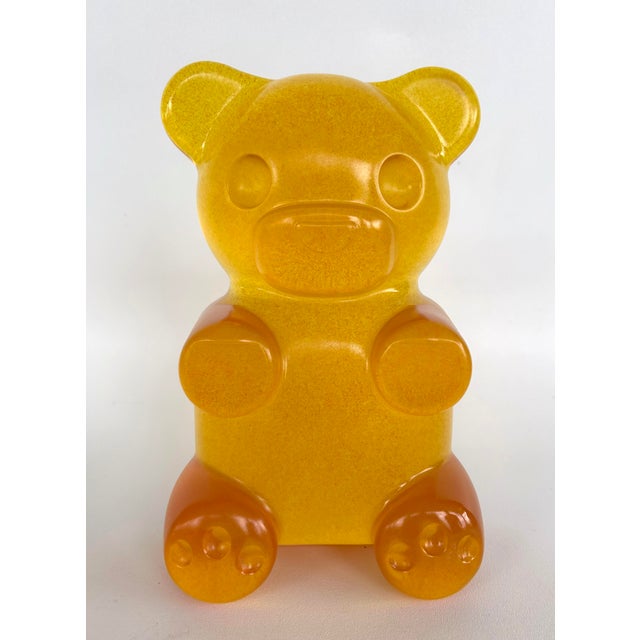Custom-Made Acrylic Teddy Bear Sculpture After WhisBe on Lucite Base For Sale - Image 11 of 11