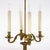 1940s Vintage Empire Style, Large French Bouillotte Lamp For Sale - Image 5 of 9