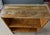 Rustic Farmhouse Bucket Bench Bookshelf With Ogee Arched Bracket Feet For Sale - Image 14 of 16