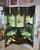 Wood Vintage 4 Panel Room Divider / Screen, One Side Chinoiserie & Sitting Room With a View For Sale - Image 7 of 9
