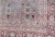 Antique Persian Tabriz Rug With All-Over Geometric Design in Light Blue and Rose Red 7'4 X 11'1 For Sale - Image 10 of 12