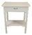 Long-Legged Dresser Sewing Table with White Shelf For Sale