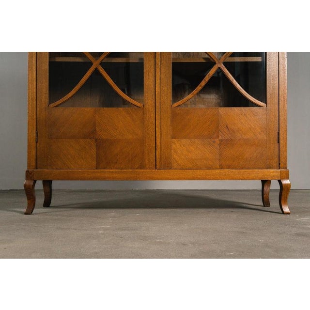 Early 20th Century Art Nouveau Bookcase For Sale - Image 10 of 17