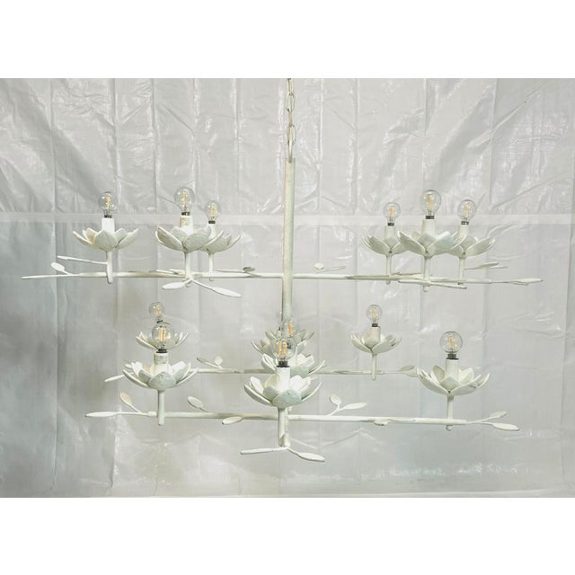 2020s "Clementine" 14 Light Chandelier by Julie Neill for Visual Comfort For Sale - Image 5 of 18