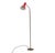 Brass Reading Lamp with Red Cone and Handle, 1950s For Sale - Image 17 of 17