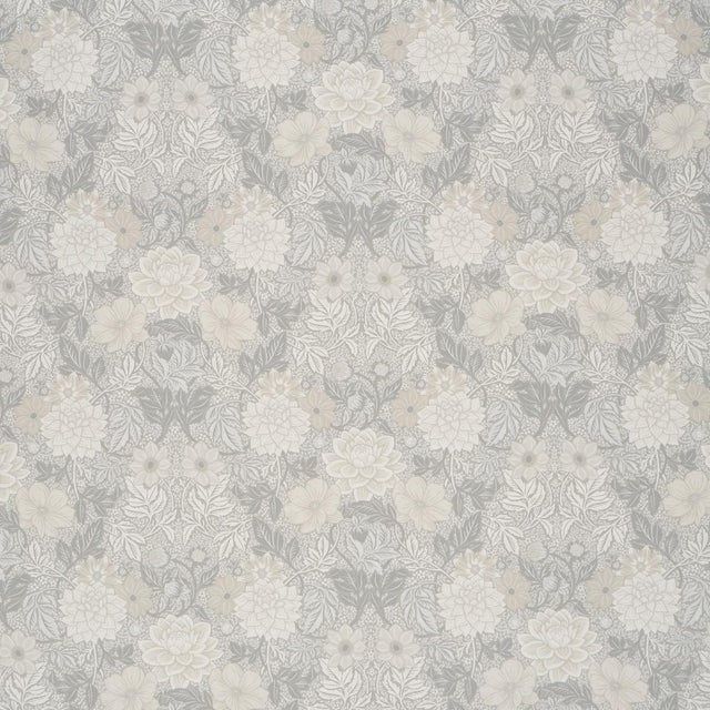 Boråstapeter Dahlia Garden Fabric In Natural For Sale