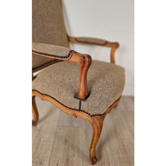 Pair of 19th Century Italian Carved Wooden Chairs in Transitional Style For Sale - Image 10 of 10