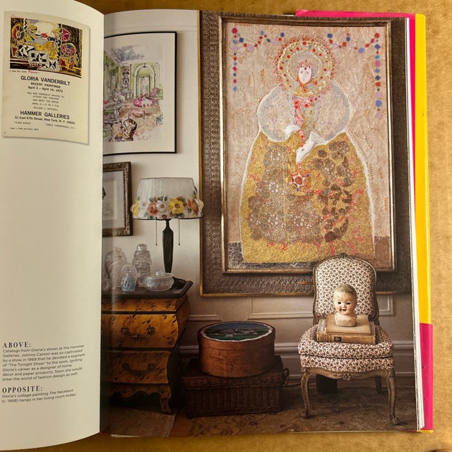 The World of Gloria Vanderbilt — Coffee-Table Biography / Art-Lifestyle Hardcover (2010, Abrams) For Sale - Image 10 of 12
