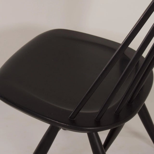Black Mademoiselle Chair by Ilmari Tapiovaara for Asko, 1960s For Sale - Image 10 of 13