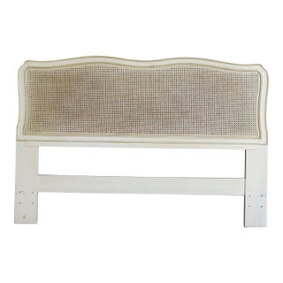 Henredon French Style Cane Headboard For Sale