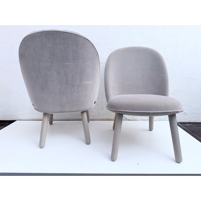 Minimalist Armchairs Model Ace by Hans Hornemann for Normann Copenhagen, 2010s, Set of 2 For Sale - Image 10 of 16
