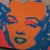 We are offering for sale an iconic 20th-century artwork: a large polychrome silkscreen print depicting marilyn monroe,...