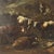 Landscape with Figures and Herd, Oil Painting, Framed For Sale - Image 6 of 12