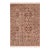 Shabby Chic Floral 1990's Pak-Persian Taupe/Green Wool Rug - 6'1'' X 8'11'' For Sale