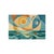 Paper Abstract Coastal Sunrise Painting, Geometric Ocean Art Print, 36″ × 24″ For Sale - Image 7 of 7