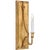Modern Chapman & Myers for Visual Comfort Signature Mykonos Medium Sconce in Gilded Iron For Sale - Image 3 of 4