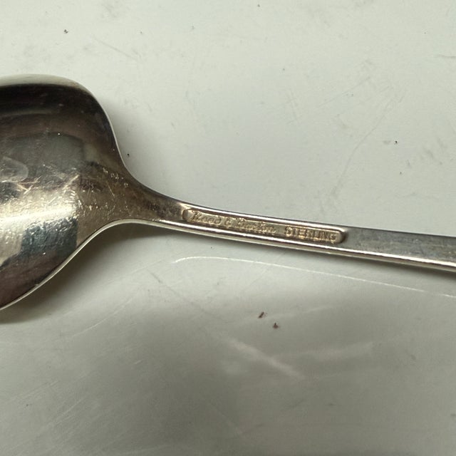 1950s Mid-Century Modern Reed & Barton Modern Sterling Silver Flatware by John Prip - 45 Pieces For Sale - Image 10 of 10
