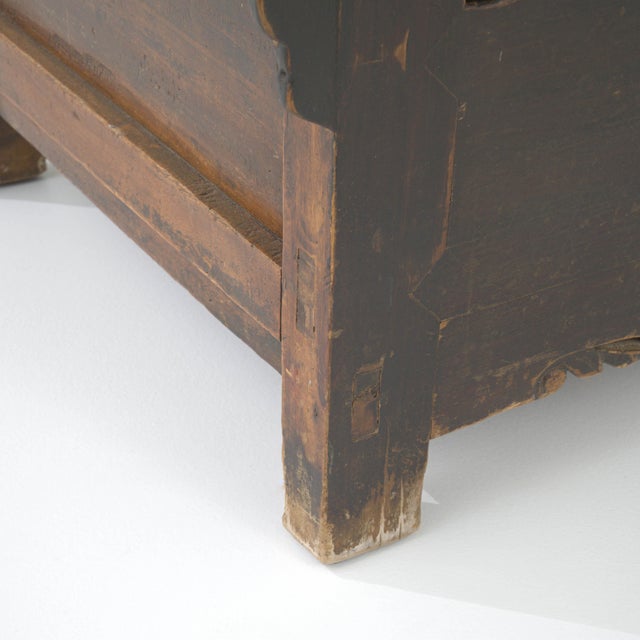 19th Century Chinese Wooden Chest Of Drawers For Sale - Image 10 of 18