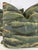 Custom pair of 22" pillows covered in Pierre Frey "Obernai" in color colvert tapestry fabric. These pillows have tapered...