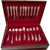 1950s 1950s Modern Lunt Eloquence Sterling Silver 62-Piece Estate Flatware Service With Fitted Chest For Sale - Image 5 of 5
