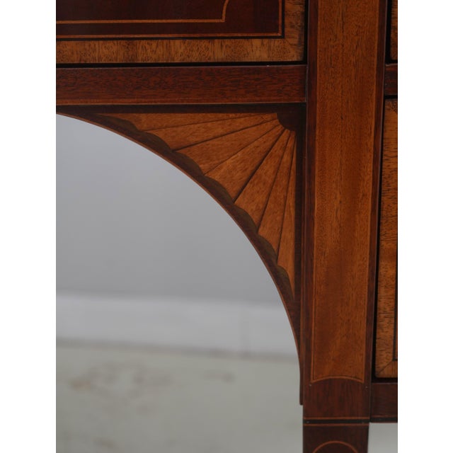 Baker Historic Charleston Inlay Mahogany Sideboard For Sale - Image 14 of 17