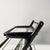 Black Mid-Century Modern Italian Serving Bar Cart by Cesare Lacca, 1950s For Sale - Image 8 of 18