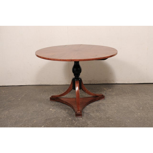 An Italian 46" Round Center Table, 19th C. For Sale - Image 9 of 12
