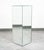 Mirrored vintage 70s-80s pedestal. Great for art or display.