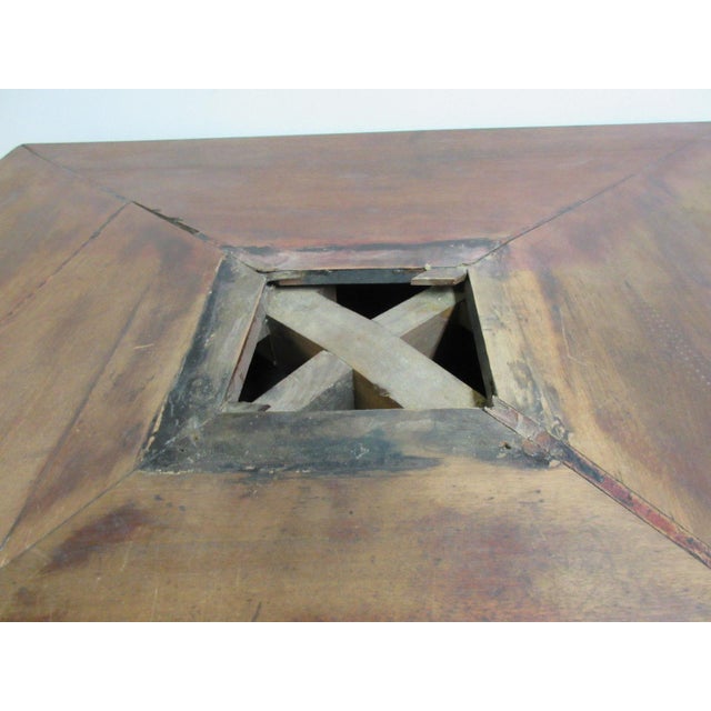 Antique Victorian Primitive Slant Top Plantation Writing Desk For Sale - Image 9 of 11