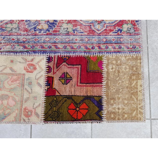 1970s Mid 20th Century Anatolian Kurdish Tribal Wool Runner For Sale - Image 5 of 10