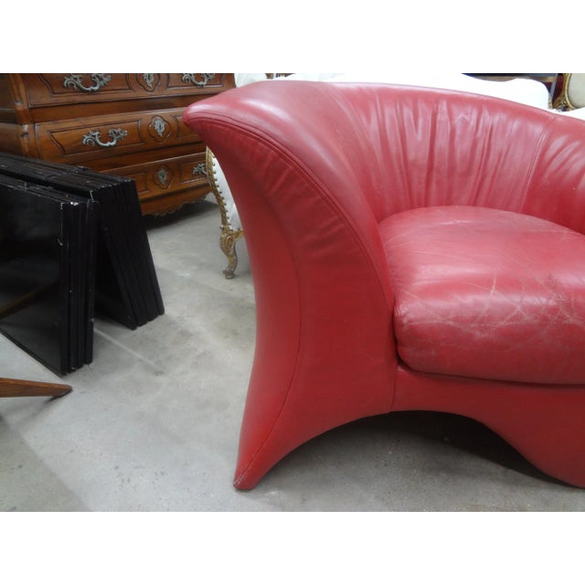 Vladimir Kagan for Directional Hurricane Chair For Sale - Image 6 of 10