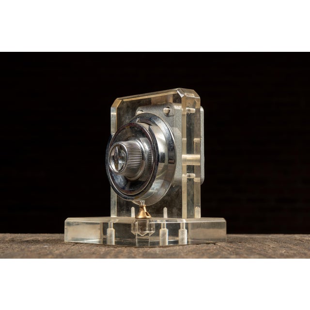c. 1950s; Sargent & Greenleaf, Inc. - Rochester, NY Vintage combination lock model. This piece features a combination-...