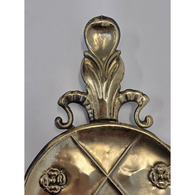 Model 7011 Sconces in Brass by Paavo Tynell, 1930s, Set of 2 For Sale - Image 4 of 15