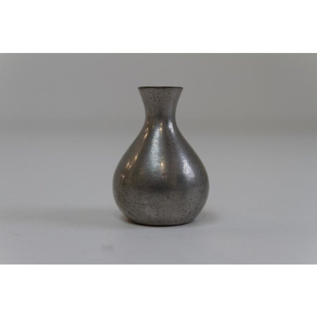 Mini Pewter Vase by Just Andersen, 1930s For Sale - Image 6 of 10