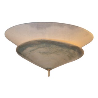 Accents Soft Gradient Two-Tier Felt Suspension in Brass by Elsa Foulon For Sale