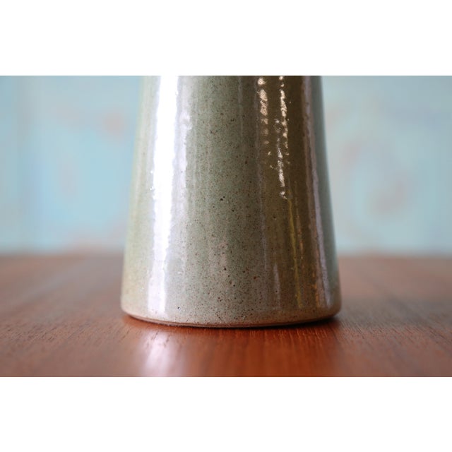 Mid-Century Modern 1960s Gordon and Jane Martz M279 Petite Seafoam Green Lamp for Marshall Studios 6.25" For Sale - Image 3 of 7