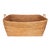 Artifacts Saboga Home Everything Basket with Hoop Handles in Honey Brown - 25" For Sale