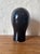 1970s Vintage Black Ceramic Mannequin Display Head from Royal Crown Holland, 1970s For Sale - Image 5 of 8