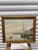 Oil Painting Depicts a Tranquil Harbor Scene With Fishing Boats Moored by a Pier and a Small Rowboat in the Calm Water. By J .Henry Hallbert For Sale - Image 4 of 12