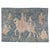 Vintage French Hand-Printed Medieval Design Noble Amazon Tapestry, 1960s For Sale