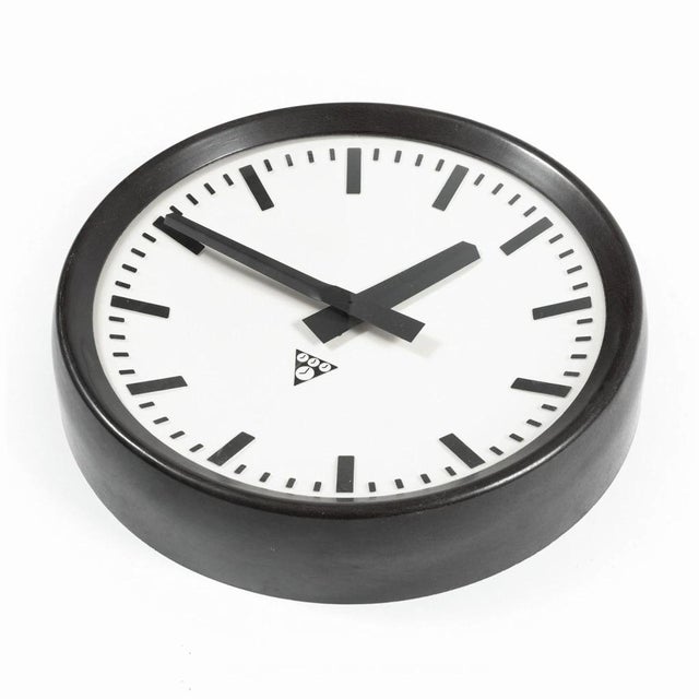 A black and white clock notoriously known from Czech (and Czechoslovak) public spaces, as it was and still is placed at...