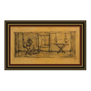 Mid 20th Century Boiler Room, Claude Venard For Sale