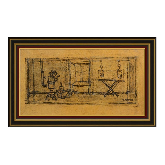 Mid 20th Century Boiler Room, Claude Venard For Sale