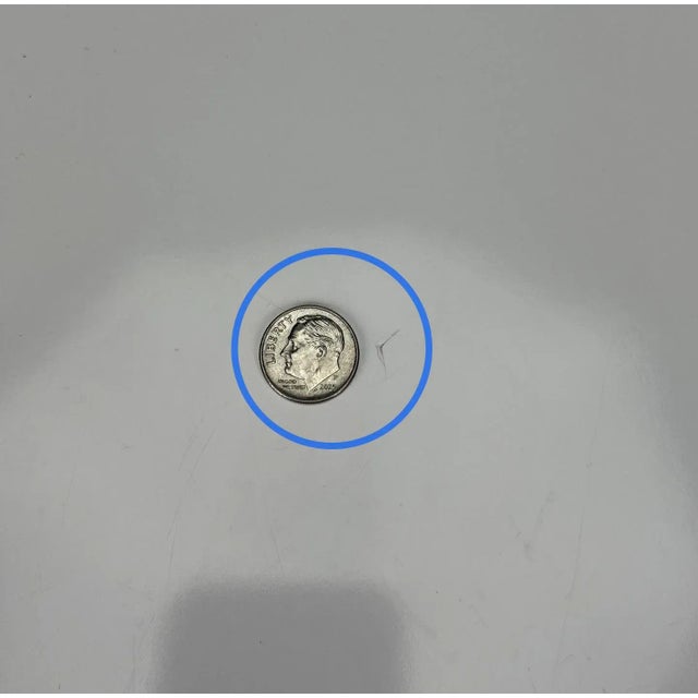 Vintage Postmodern White Lacquered End Tables - A Pair For Sale - Image 9 of 10