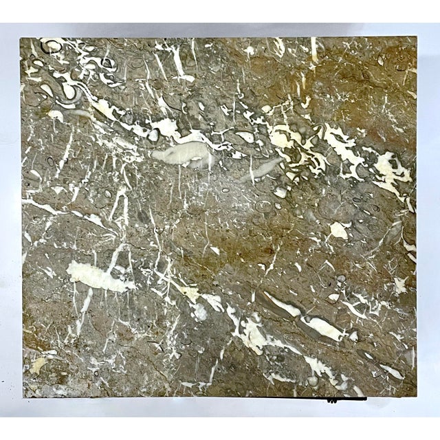 Antique Inlaid Urn Marble Top Commode For Sale In Atlanta - Image 6 of 9