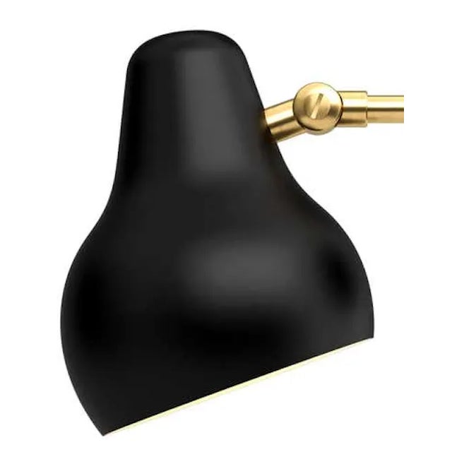 Not Yet Made - Made To Order Vilhelm Lauritzen 'Vl 38 Radiohus' Sconce for Louis Poulsen in Black For Sale - Image 5 of 8
