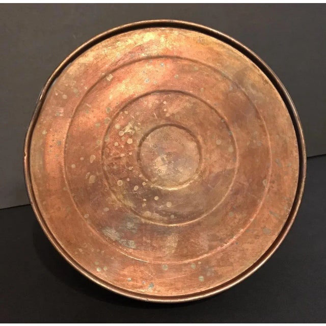 Mid-Century Modern Antique 19th Century Rood Koperen Dutch Scandanavian Large Copper Tea Kettle For Sale - Image 3 of 7