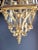 Baroque Brass and Glass Pendant Lantern For Sale - Image 3 of 7