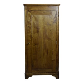 Tall Birch Cabinet, 1920s For Sale