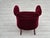 Danish Lounge Chair in Velour & Beech, 1950s For Sale - Image 14 of 18